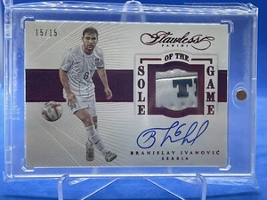 2015-16 FLAWLESS SOLE AUTO: BRANISLAV IVANOVIC #/15 AUTOGRAPH - Picture 1 of 2