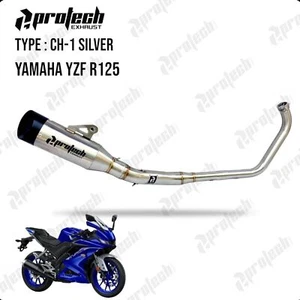 Exhaust Header Pipe Motorcycle Yamaha YZF R125 Fullsystem - Picture 1 of 1