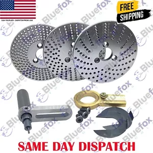 Set piastre di divisione per fresatrice tavola rotante HV4/HV6 utensile USA SODDISFATTO - Foto 1 di 6