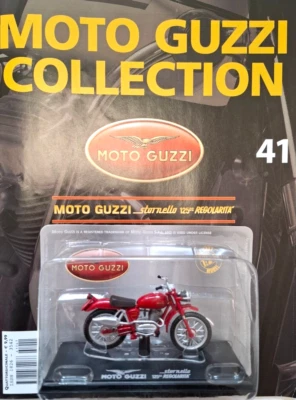 HACHETTE STARLINE 1:24 MOTO GUZZI  DINGO 50 GRANTURIGMO  CON FASCICOLO 41 - Immagine 1 di 2