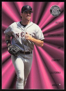 1996 Ultra Fresh Foundations #3 Jim Edmonds   - FREE SHIPPING