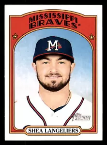 2021 Topps Heritage Minor League #25 Shea Langeliers - Picture 1 of 2