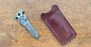 Steel Flame TOOL w/Leather Pouch - Picture 1 of 5