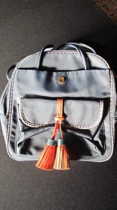 Spartina 449 Navy Blue Small Backpack EUC - Picture 1 of 11