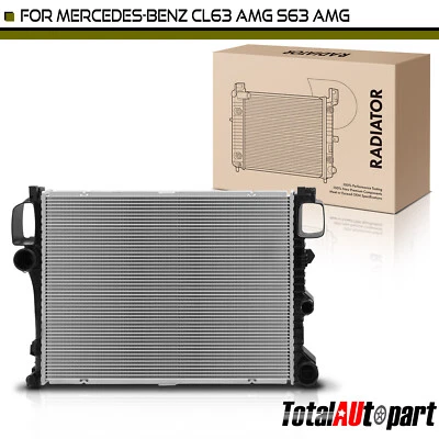 Radiator without Oil Cooler for Mercedes-Benz C216 CL550 CL600 W221 S550 S600 - Image 1 of 4