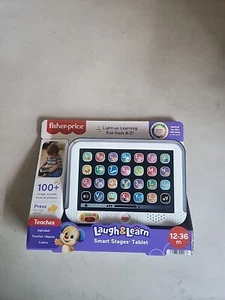 Fisher-Price Laugh & Learn, Smart Stages Tablet. 12-36 Months 100 + Songs, Sound - Picture 1 of 2