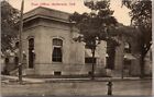 Anderson, Indiana Postcard Post Office / Hoover Watson Printing Co. 1913 Cancel