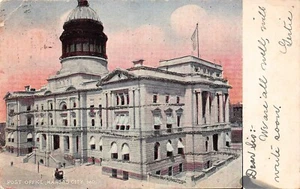 # K1333    KANSAS CITY,  MO.     POSTCARD,   POST OFFICE - Picture 1 of 2
