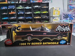 2010 Hot Wheels RC Batman 1966 TV Series Batmobile Remote Controlled Car (VINT) - Picture 1 of 6
