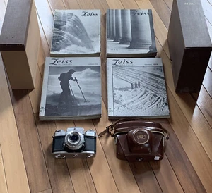 Zeiss Pre-WWII 45 Magazine Lot 1936, 1937, 1938, 1939 & Carl Zeiss TESSAR Camera - Picture 1 of 24