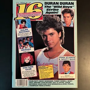 16 Teen Magazine February 1985 - Duran, Dune, Ratt, Boy George, Stamos MINT - Picture 1 of 24