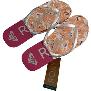 Sandalias para mujer Roxy Melon III blancas/berry talla 9 - Imagen 1 de 11