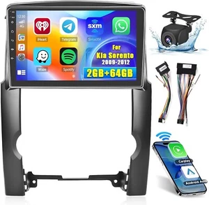 Android Car Stereo for Kia Sorento 2009-2012 Radio 2+64GB 10.1 Inch Touchscreen - Bild 1 von 16