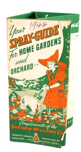 Papierbroschüre Sherwin-Williams Spritzanleitung für Garten & Obstgärten 1944 - Bild 1 von 5
