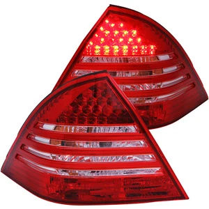 ANZO 221151 for 2001-2004 Mercedes Benz C Class W203 Taillights Red/Smoke - Picture 1 of 7