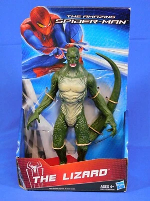 FIGURA ASOMBROSA HOMBRE ARAÑA LAGARTO 8" 2011 HASBRO SIN USAR, EN CAJA Foto 1 de 4