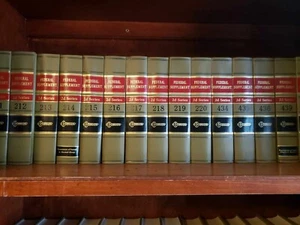 West's Federal Supplement Law Books - Lot of 10 - multiple lots Free Shipping - Picture 1 of 6