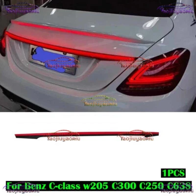 Mercedes w205 Tail Light For Benz C-class C300 C250 C63S Rear Door Lamp LED Trim Foto 1 de 4