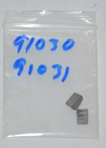 BOWSER PENNLINE 2 WHEEL TRAIL TRUCK BEARING PLATE PAIR NOS 91030/91031 HO SCALE - Picture 1 of 2