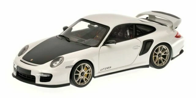 MINICHAMPS Porsche 997 GT2 RS 2011 Échelle 1:18 Voiture Miniature Blanche (100069400)