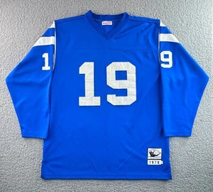 Mitchell Ness Throwback 1970 Jersey Mens 52 Johnny Unitas #19 Colts NFL Football - Picture 1 of 19