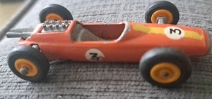  Matchbox Lesney 1967 Lotus Racing Car Orange  No. 19 - Diecast  England - Picture 1 of 9
