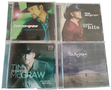 Tim McGraw A place in the sun, set this circus down, number one hits 4 CD lot 