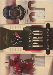 2007 Playoff Prestige Turning Pro#TP-7 Mario Williams Turning Pro Materials - Picture 1 of 2
