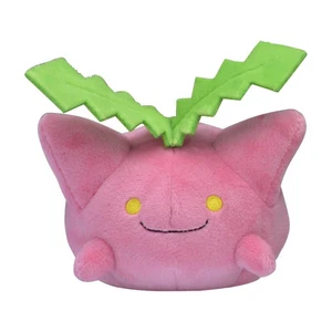 Sitting Cuties Hoppip Plush Pokemon Fit Scarlet Violet Official Nintendo Switch - Picture 1 of 2