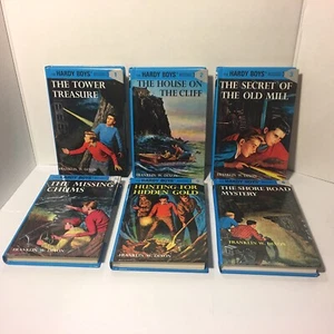 The Hardy Boys Starter Set - Books 1-6 Franklin W. Dixon Hardcovers - Picture 1 of 8