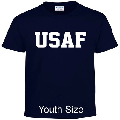 ВВС США Kids мальчиков девочек футболка ребенка детей молодежи подходит футболка - Изображение 1 из 2