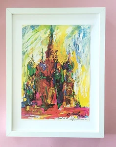 LeRoy Neiman " MOSCOW" Signed Pop Art Mounted and Framed in New 16x12 - Picture 1 of 4
