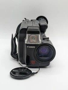 Canon UC600 8mm Video Camcorder Optical Image Stabilizer Hi-Fi Stereo Untested - Picture 1 of 15