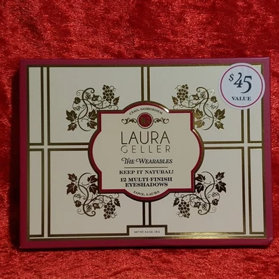 Laura Geller The Wearables Keep It Natural 12 Multi Eyeshadow Palette $45 NIB - Image 1 of 2