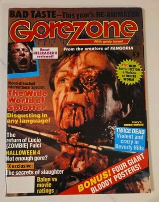 Gorezone #5, O'Quinn Studios, Jan 1989 - Image 1 of 4