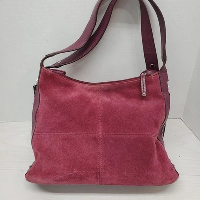 TIGNANELLO гибискус красный замши расширяемый наплечная сумка богемное Lagin коттедж Core - Изображение 1 из 4