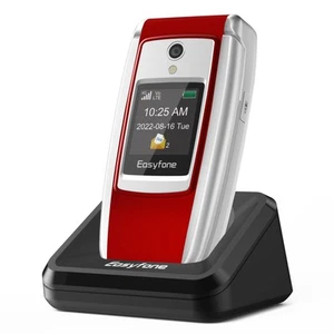 T300 4G Unlocked Big Button Flip Cell Phone for Seniors, Clear & Loud Sound a... - Picture 1 of 8