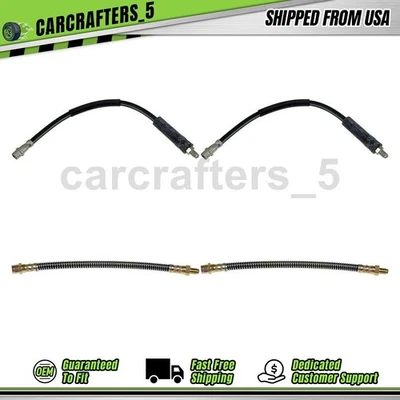 Mangueira hidráulica de freio dianteiro traseiro 4 para 2003 2006 Mercedes-Benz E55 AMG 5.5L - Imagem 1 de 4