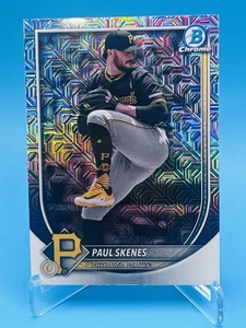2025 Bowman Chrome - Paul Skenes #30 Mega Box Mojo Refractor Mint Pirates CY - Picture 1 of 3