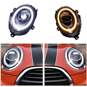 2PCS All Led Headlights Assembly For BMW MINI F56 2013-2019 Dynamic Turn Signal - Picture 1 of 1
