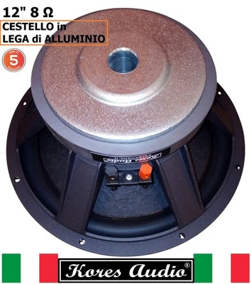 Kores Audio 12PAK65 Woofer SubWoofer (USA) PA 12" Pollici 30/31 Cm 8 Ohm 700W - Imagen 1 de 4