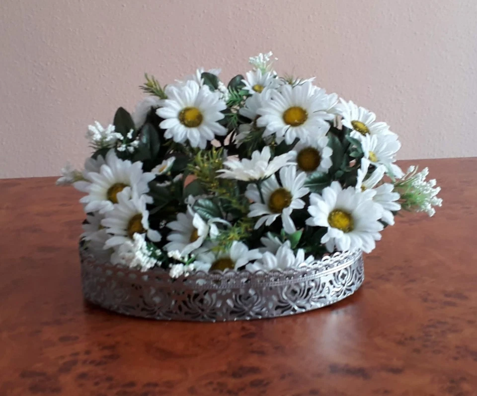 Kunststoffkranz Margeriten weiß von Gilde Handwerk - Bild 1 von 1