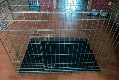 Hundekäfig Hundebox Transportbox Home Kennel faltbar Reisebox Drahtkäfig - Bild 1 von 4