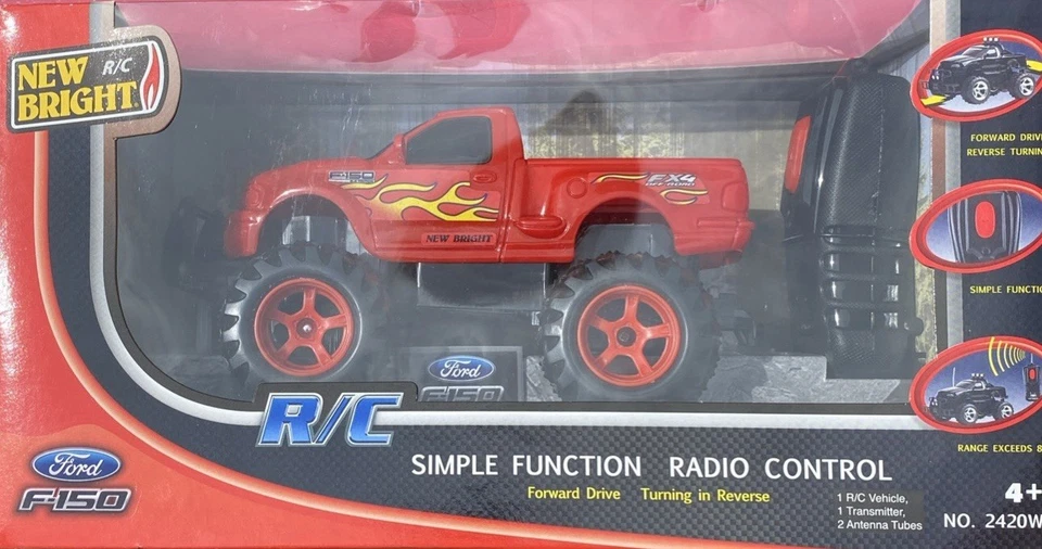 Bright R/C Simple F-150 Ford Function Radio Control Vehicle Red NiB - Image 1 of 4