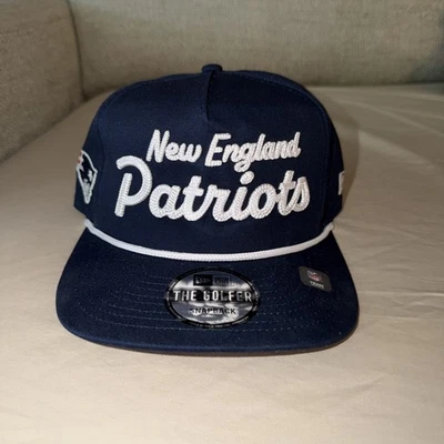 Бейсболка гольфиста New Era New England Patriots - Изображение 1 из 3