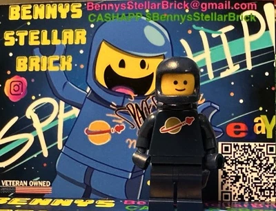 LEGO Dark Blue Torso Classic Spaceman Astronaut Minifigure READ DESCRIPTION!! - Image 1 of 4