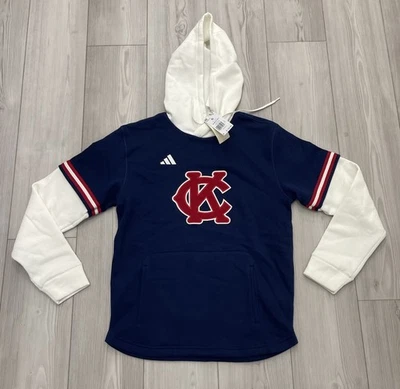 Adidas Kansas City Monarchs Negro League Logo Sudadera con Capucha Pequeña $150 Nueva con Etiquetas IW5019 Foto 1 de 4