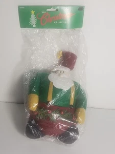 Vintage 1996 The Christmas Collection Lumberjack Santa Christmas Ornament - Picture 1 of 6