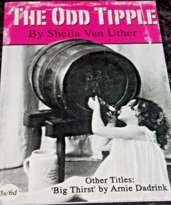 Divertida tarjeta de cumpleaños. Tema para beber. Gama de tarjetas portadas de libros. - Imagen 1 de 3