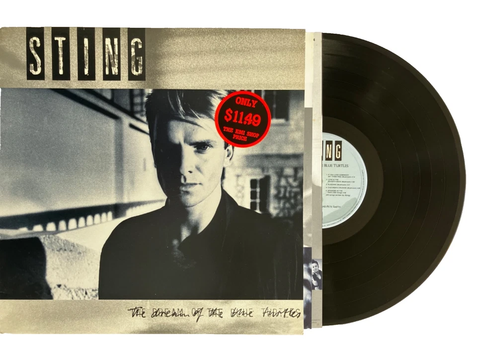 Sting Vinyl Record The Dream Of The Blue Turtles LP Plus Inner Sleeve NZ 1985 - Image 1 of 4